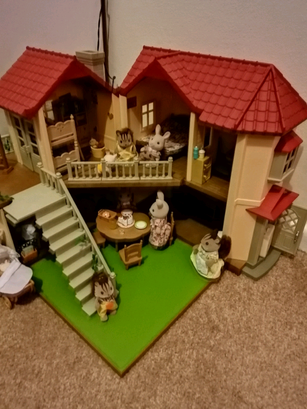 sylvanian families country house